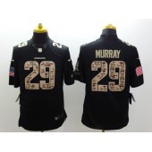 Dallas Cowboys #29 DeMarco Murray Black Men Stitched Nike NFL Limited Salute to Service Jersey