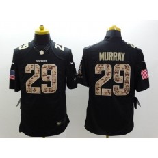 Dallas Cowboys #29 DeMarco Murray Black Men Stitched Nike NFL Limited Salute to Service Jersey