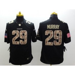 Dallas Cowboys #29 DeMarco Murray Black Men Stitched Nike NFL Limited Salute to Service Jersey