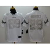 Dallas Cowboys #29 DeMarco Murray White Platinum Men Football Nike NFL Jersey