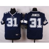 Dallas Cowboys #31 Byron Jones Elite Navy Blue Team Color Men Nike NFL Jersey
