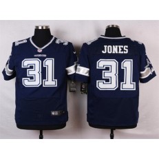 Dallas Cowboys #31 Byron Jones Elite Navy Blue Team Color Men Nike NFL Jersey