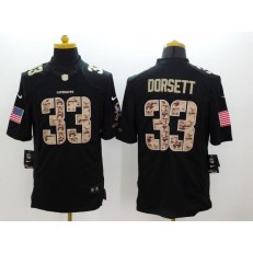 Dallas Cowboys #33 Tony Dorsett Black Men Stitched Nike NFL Limited Salute to Service Jersey
