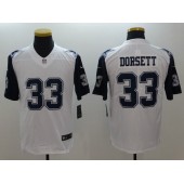 Dallas Cowboys #33 Tony Dorsett White 2016 Color Rush Limited Men Nike NFL Jersey