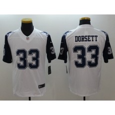 Dallas Cowboys #33 Tony Dorsett White 2016 Color Rush Limited Men Nike NFL Jersey