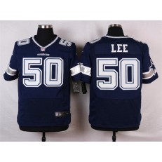 Dallas Cowboys #50 Sean Lee Elite Navy Blue Team Color Men Nike NFL Jersey