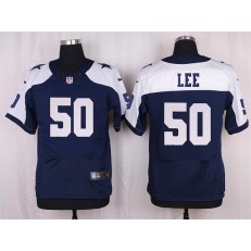 Dallas Cowboys #50 Sean Lee Elite Navy Blue Throwback Alternate Men Nike NFL Jersey