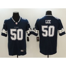 Dallas Cowboys #50 Sean Lee Navy Vapor Untouchable Limited Men Nike NFL Jersey