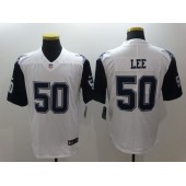Dallas Cowboys #50 Sean Lee White 2016 Color Rush Limited Men Nike NFL Jersey