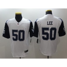 Dallas Cowboys #50 Sean Lee White 2016 Color Rush Limited Men Nike NFL Jersey