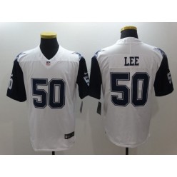 Dallas Cowboys #50 Sean Lee White 2016 Color Rush Limited Men Nike NFL Jersey