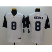 Dallas Cowboys #8 Troy Aikman White 2016 Color Rush Limited Men Nike NFL Jersey