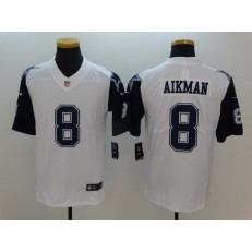 Dallas Cowboys #8 Troy Aikman White 2016 Color Rush Limited Men Nike NFL Jersey