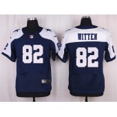 Dallas Cowboys #82 Jason Witten Elite Navy Blue Throwback Alternate Men Nike NFL Jersey
