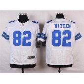 Dallas Cowboys #82 Jason Witten Elite White Men Nike NFL Jersey
