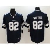 Dallas Cowboys #82 Jason Witten Navy Vapor Untouchable Limited Men Nike NFL Jersey