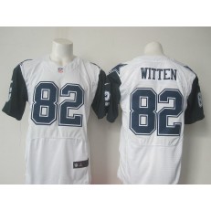 Dallas Cowboys #82 Jason Witten White Men Elite Color Rush Nike NFL Jersey