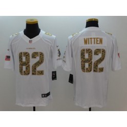 Dallas Cowboys #82 Jason Witten White Salute to Service Limited Men Nike NFL Jersey