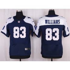 Dallas Cowboys #83 Terrance Williams Elite Navy Blue Throwback Alternate Men Nike NFL Jersey