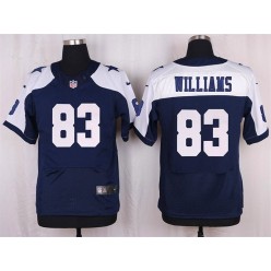 Dallas Cowboys #83 Terrance Williams Elite Navy Blue Throwback Alternate Men Nike NFL Jersey
