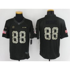 Dallas Cowboys #88 Dez Bryant Anthracite Salute to Service Limited Men Nike NFL Jersey