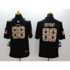 Dallas Cowboys #88 Dez Bryant Black Men Stitched Nike NFL Limited Salute to Service Jersey