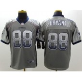 Dallas Cowboys #88 Dez Bryant Grey Drift Fashion Men Football Nike NFL Jersey