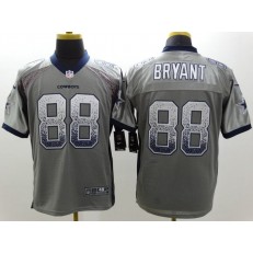 Dallas Cowboys #88 Dez Bryant Grey Drift Fashion Men Football Nike NFL Jersey