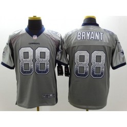 Dallas Cowboys #88 Dez Bryant Grey Drift Fashion Men Football Nike NFL Jersey