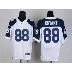 Dallas Cowboys #88 Dez Bryant Thanksgiving White Elite Men Nike NFL Jersey