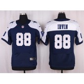 Dallas Cowboys #88 Michael Irvin Elite Navy Blue Throwback Alternate Men Nike NFL Jersey