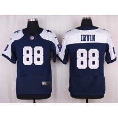 Dallas Cowboys #88 Michael Irvin Elite Navy Blue Throwback Alternate Men Nike NFL Jersey