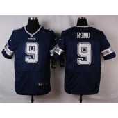 Dallas Cowboys #9 Tony Romo Elite Navy Blue Team Color Men Nike NFL Jersey