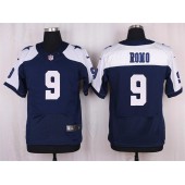 Dallas Cowboys #9 Tony Romo Elite Navy Blue Throwback Alternate Men Nike NFL Jersey
