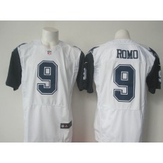 Dallas Cowboys #9 Tony Romo White Men Elite Color Rush Nike NFL Jersey