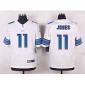 Detroit Lions #11 Marvin Jones Jr Elite White Men Nike NFL Jersey