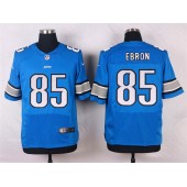 Detroit Lions #85 Eric Ebron Elite Light Blue Team Color Men Nike NFL Jersey