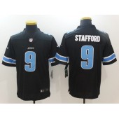 Detroit Lions #9 Matthew Stafford Black Game Stitched Football Men Nike NFL Jersey