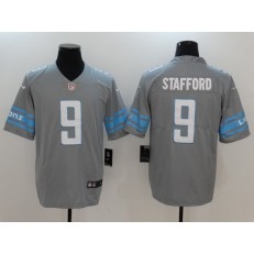 Detroit Lions #9 Matthew Stafford Grey Vapor Untouchable Player Limited Men Nike NFL Jersey
