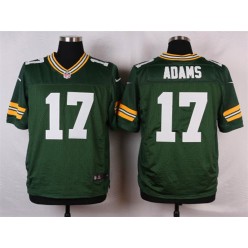 Green Bay Packers #17 Davante Adams Elite Green Team Color Men Nike NFL Jersey