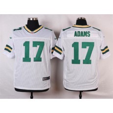 Green Bay Packers #17 Davante Adams Elite White Men Nike NFL Jersey