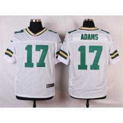 Green Bay Packers #17 Davante Adams Elite White Men Nike NFL Jersey