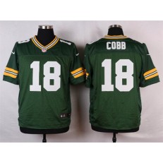 Green Bay Packers #18 Randall Cobb Elite Green Team Color Men Nike NFL Jersey