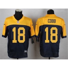 Green Bay Packers #18 Randall Cobb Navy Blue Alternate Men Stitched Nike NFL New Elite Jersey
