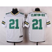 Green Bay Packers #21 Ha Ha Clinton-Dix Elite White Men Nike NFL Jersey