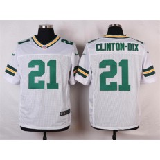 Green Bay Packers #21 Ha Ha Clinton-Dix Elite White Men Nike NFL Jersey