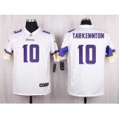 Minnesota Vikings #10 Fran Tarkenton Elite White Men Nike NFL Game Jersey