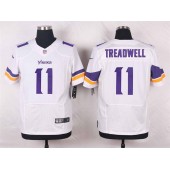 Minnesota Vikings #11 Laquon Treadwell Elite White Men Nike NFL Jersey