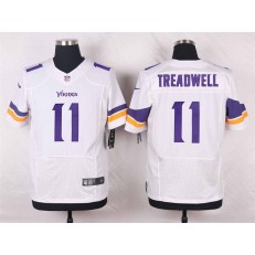Minnesota Vikings #11 Laquon Treadwell Elite White Men Nike NFL Jersey