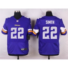 Minnesota Vikings #22 Harrison Smith Elite Purple Team Color Men Nike NFL Jersey